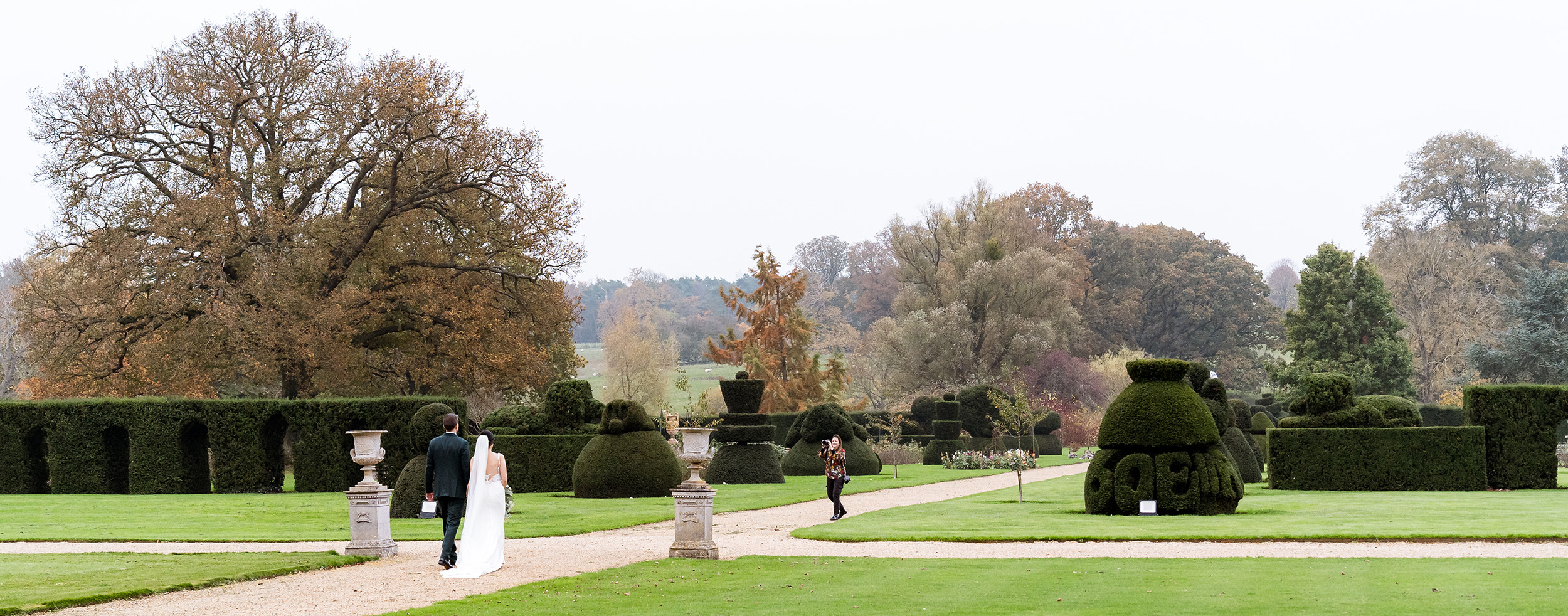 Burghley House Wedding - South Gardens
